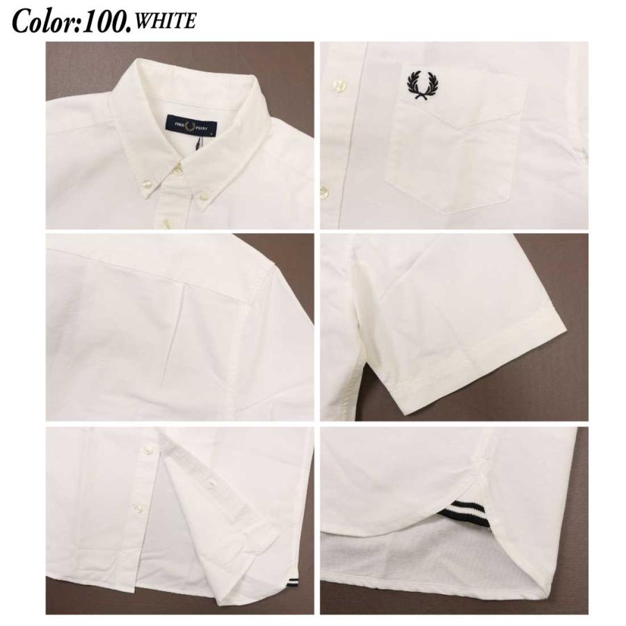FRED PERRY（フレッドペリー） 半袖 シャツ Oxford Short Sleeve Shirt