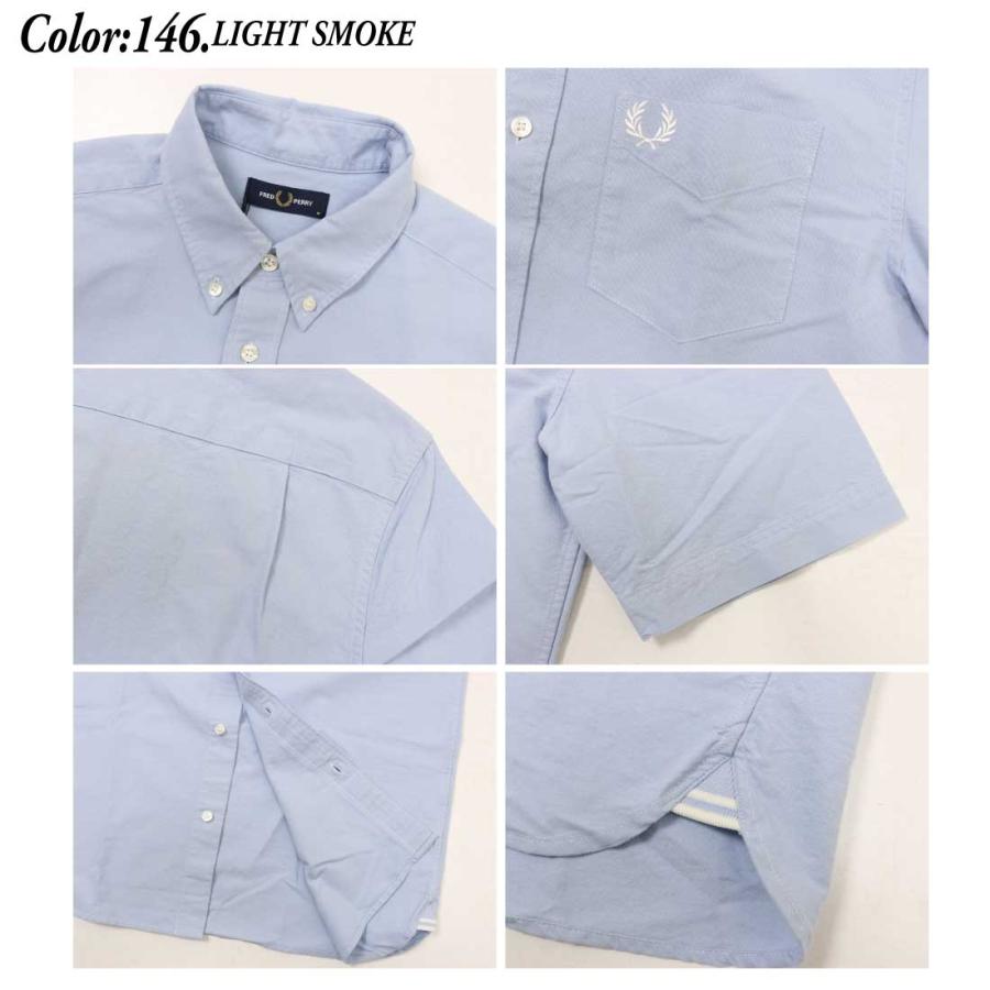 FRED PERRY（フレッドペリー） 半袖 シャツ Oxford Short Sleeve Shirt