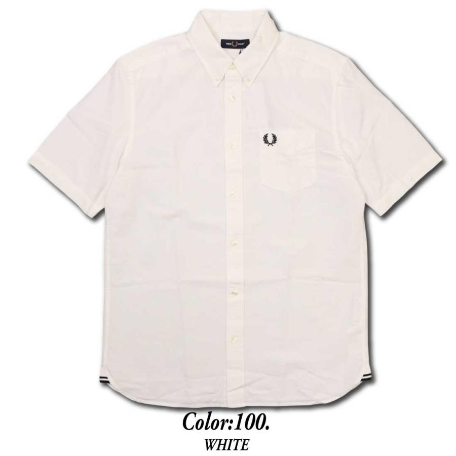 FRED PERRY（フレッドペリー） 半袖 シャツ Oxford Short Sleeve Shirt