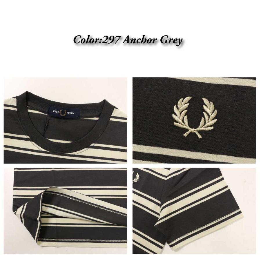 FRED PERRY（フレッドペリー） 半袖 Tシャツ Fine Stripe T-Shirt 