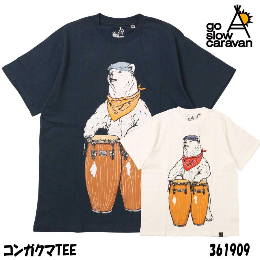 メール便 発送 go slow caravan ゴースローキャラバン 半袖 Tシャツ