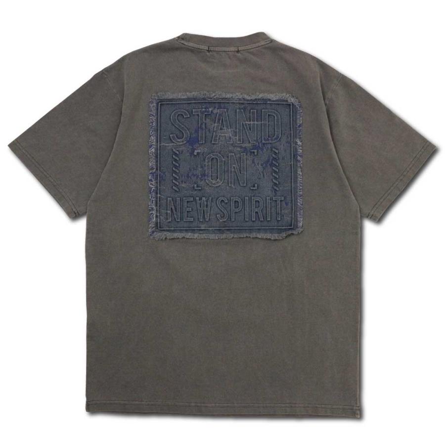 メール便発送 in the attic 半袖 Tシャツ 252-1016 エンボス加工 