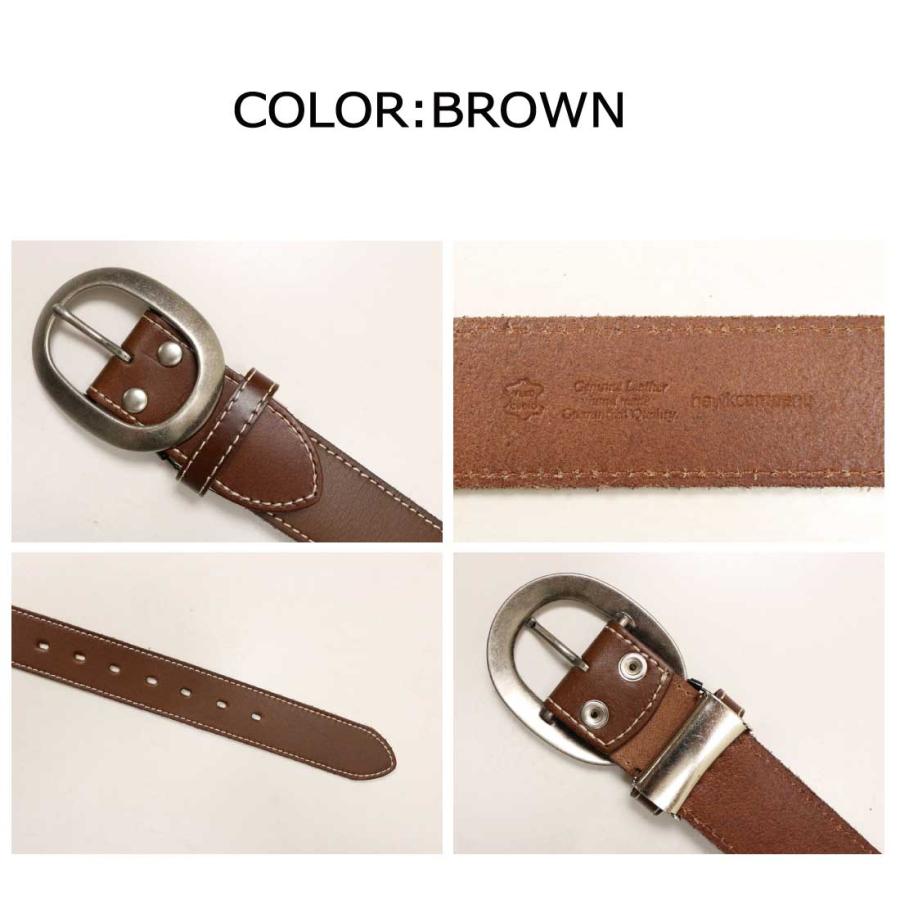 Hawk Company ホークカンパニー ベルト 354 オーバルバックル Hawk Company ホークカンパニー ベルト 354 オーバルバックル