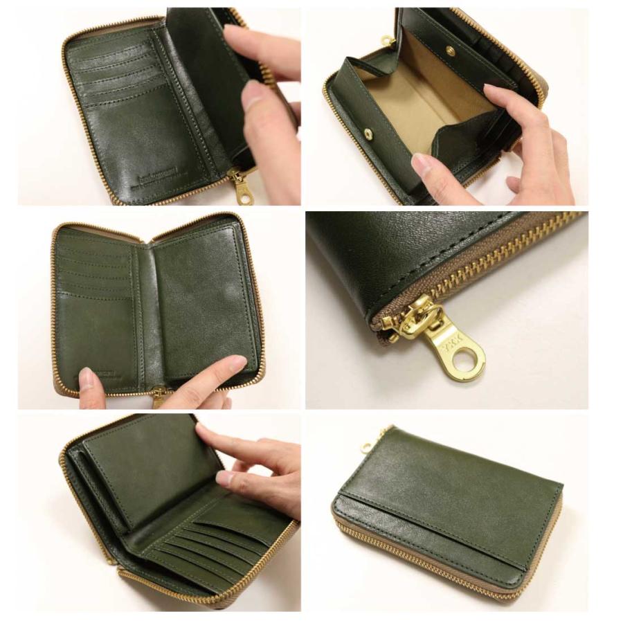Hawk Company（ホークカンパニー） 財布 7257 ラウンド ウォレット 二