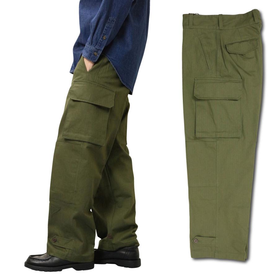 HOUSTON カーゴパンツ フランス軍タイプ M-47 HBT メンズ レディース