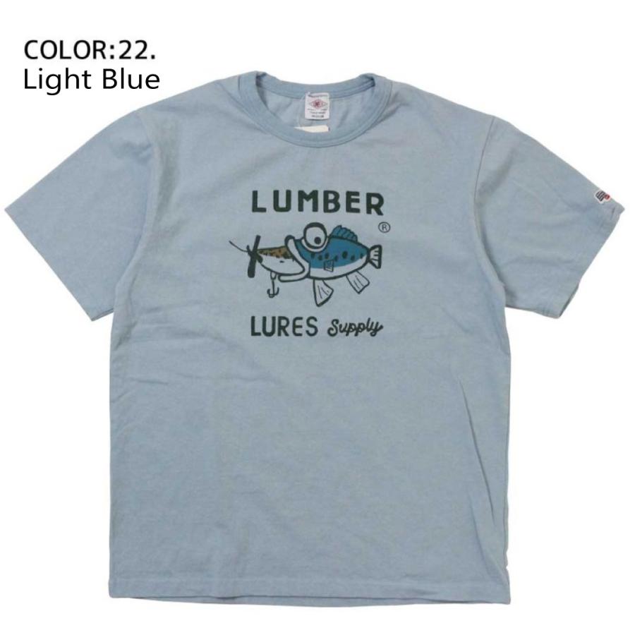 メール便 発送 LUMBER ランバー 半袖 Tシャツ 釣りシリーズ 丸呑み