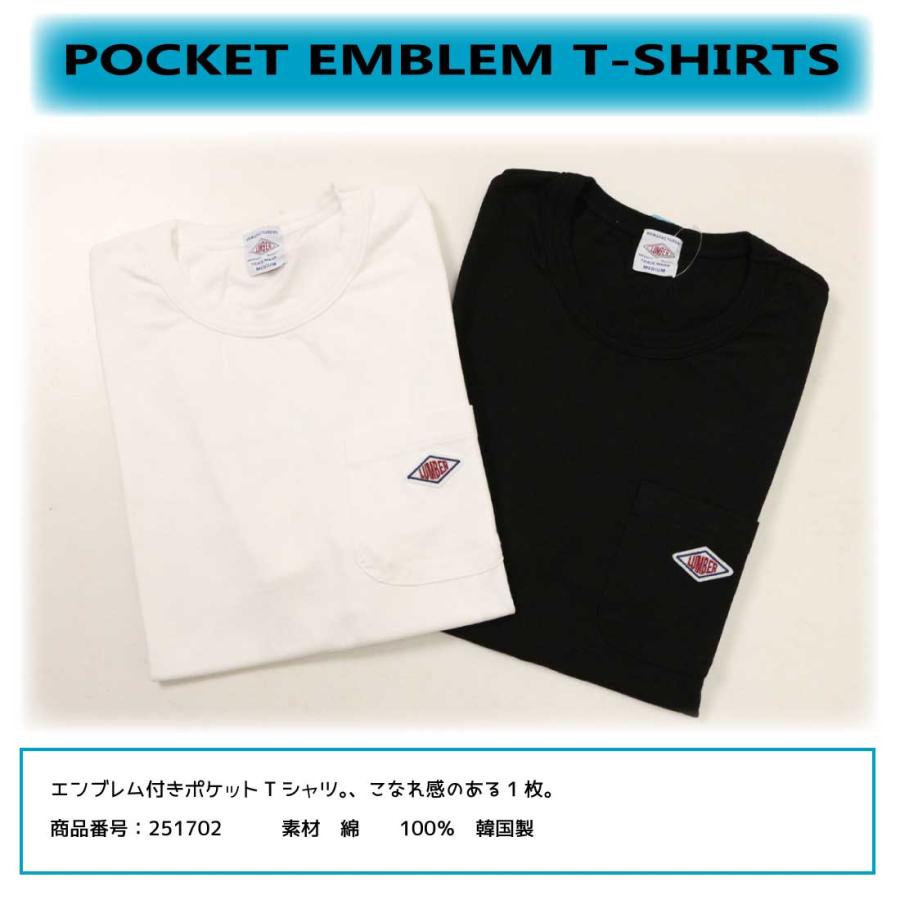 メール便 発送 LUMBER ランバー 半袖 Tシャツ POCKET EMBLEM T-SHIRTS