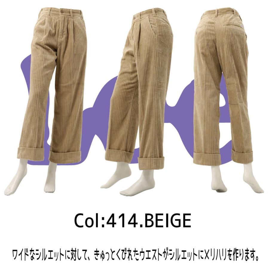 Lee LEE リー ワイドパンツ コーデュロイ トラウザー LL6014 Lee LEE リー ワイドパンツ コーデュロイ トラウザー LL6014