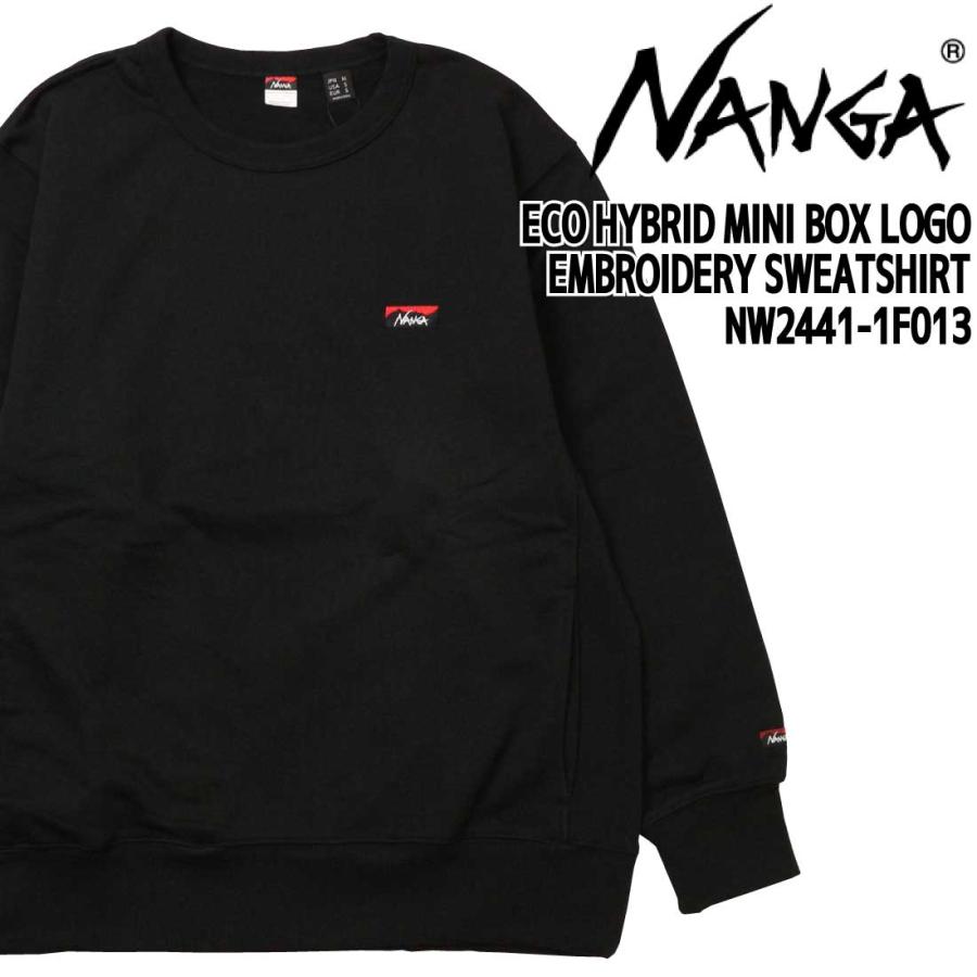 NANGA ナンガ 長袖 トレーナー NW2441-1F013 スウェット クルーネック