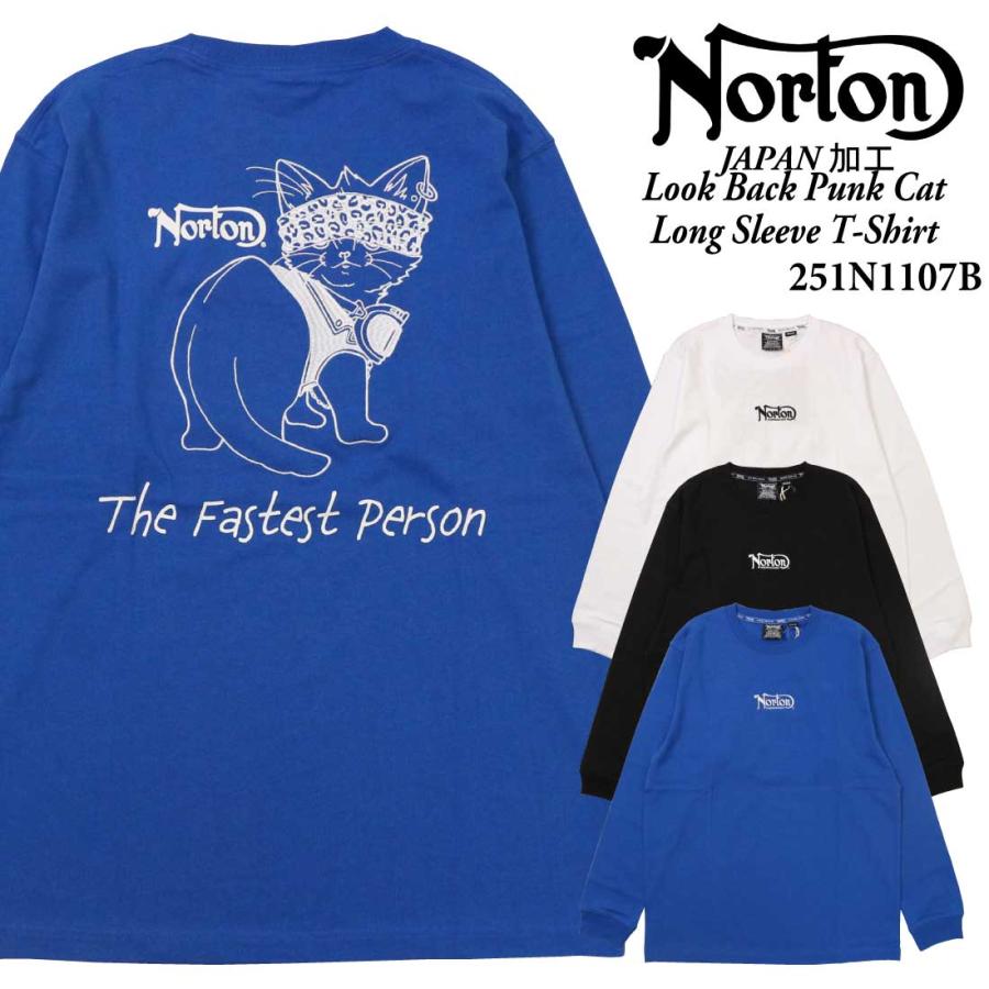 ノートン（NORTON） 服 長袖 Tシャツ カットソー 251n1107b JAPAN加工