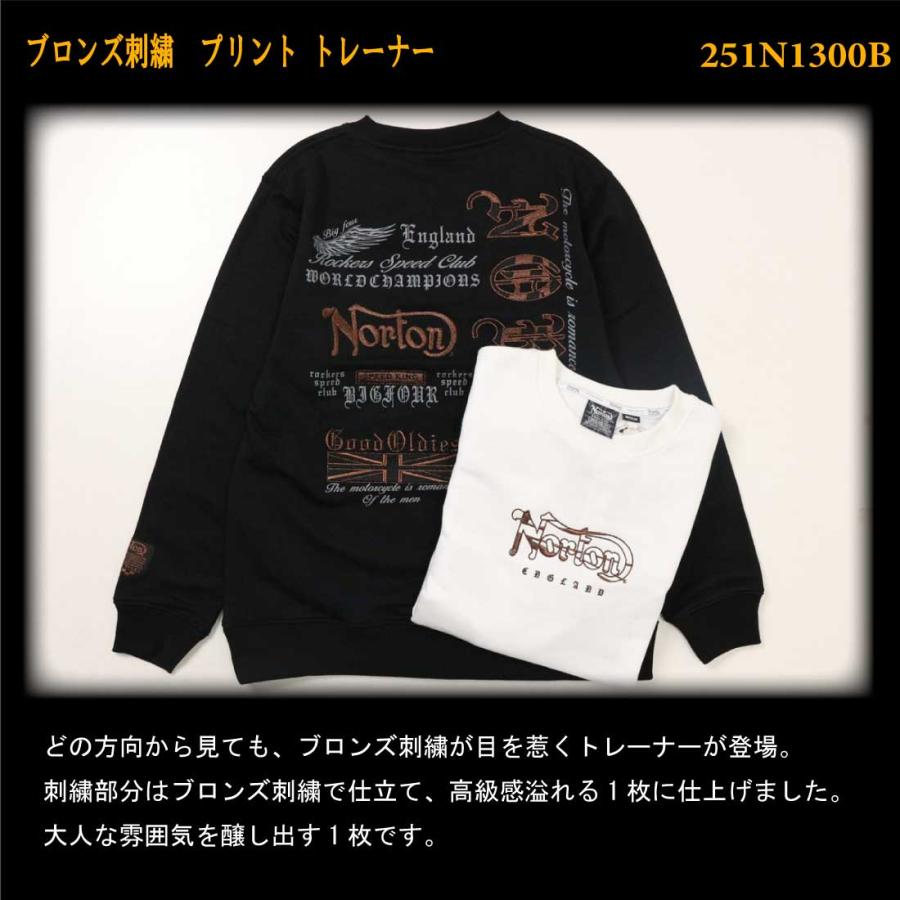 ノートン（NORTON） 服 長袖 トレーナー スウェット 251n1300b JAPAN