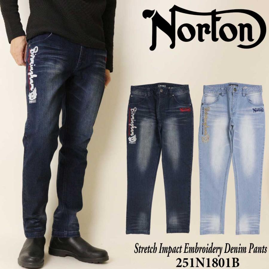 ノートン Norton 服 デニム ジーンズ 251N1801B ストレッチ ノートン Norton 服 デニム ジーンズ 251N1801B ストレッチ