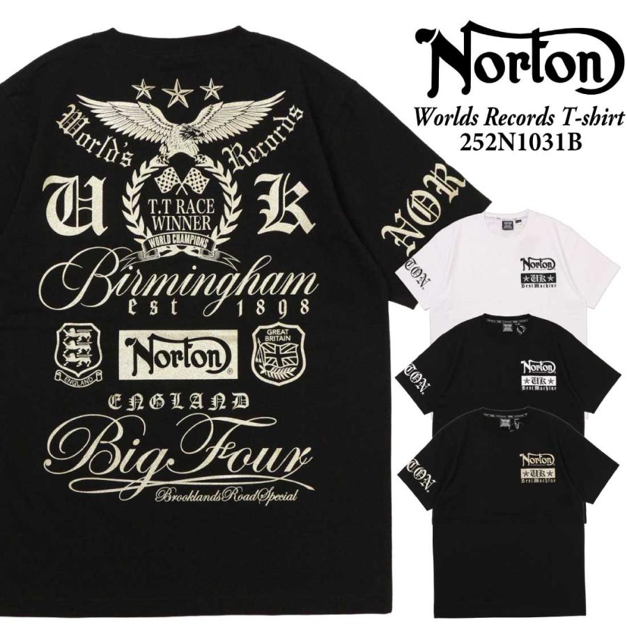 ノートン メール便 Norton 服 半袖 Tシャツ 252N1031B ワールズ