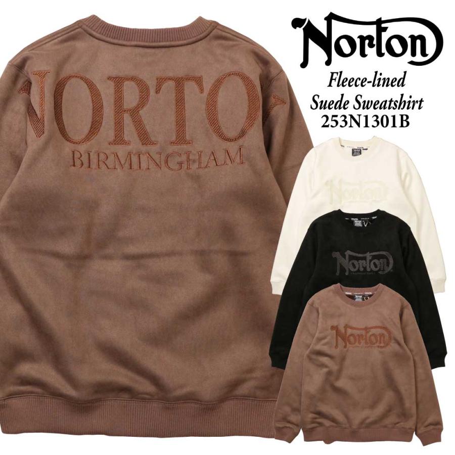 ノートン（NORTON） 服 長袖 トレーナー 253N1301B 撥水 裏ボア