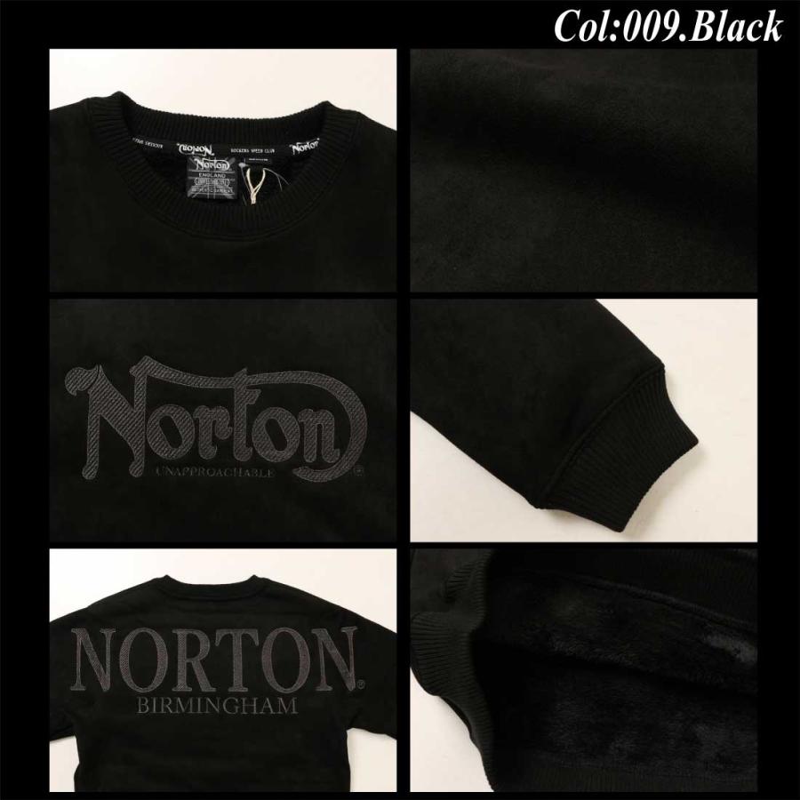 ノートン（NORTON） 服 長袖 トレーナー 253N1301B 撥水 裏ボア 