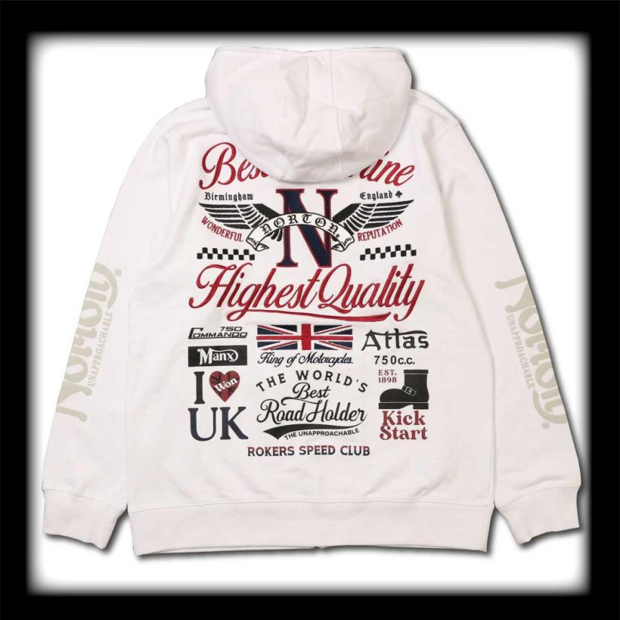 ノートン（NORTON） 服 長袖 パーカー 253N1306B MAX トリコロール