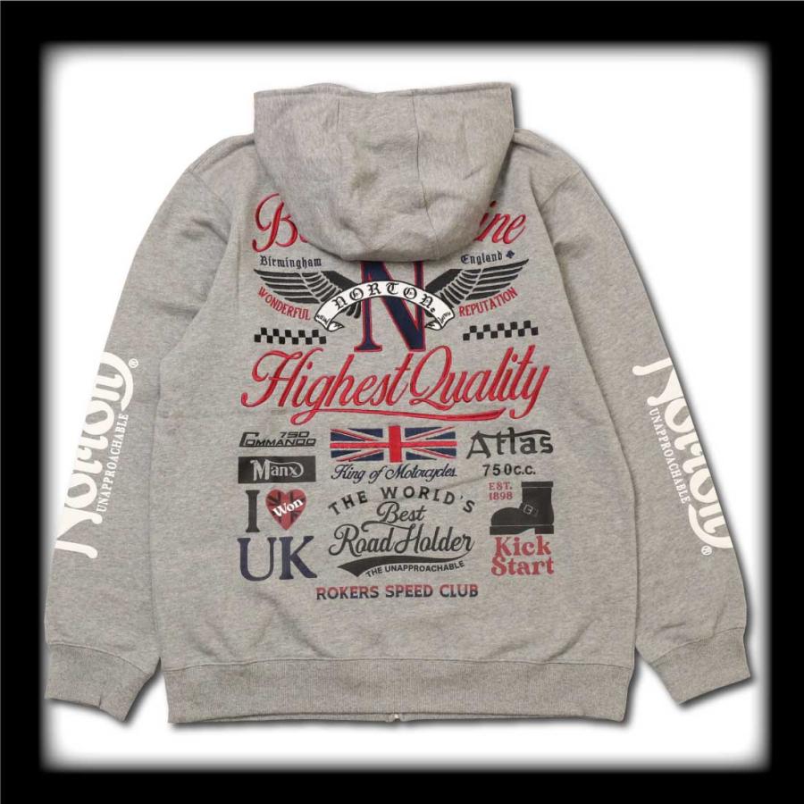 ノートン（NORTON） 服 長袖 パーカー 253N1306B MAX トリコロール