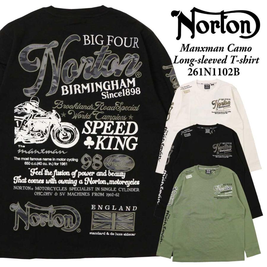 とんーとん子 ノートン（NORTON） 服 長袖 Tシャツ カットソー 261n1102B マンクス