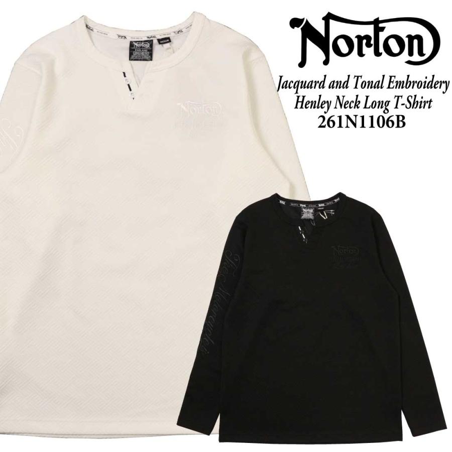 ノートン（NORTON） 服 長袖 Tシャツ カットソー 261n1106B ジャカード