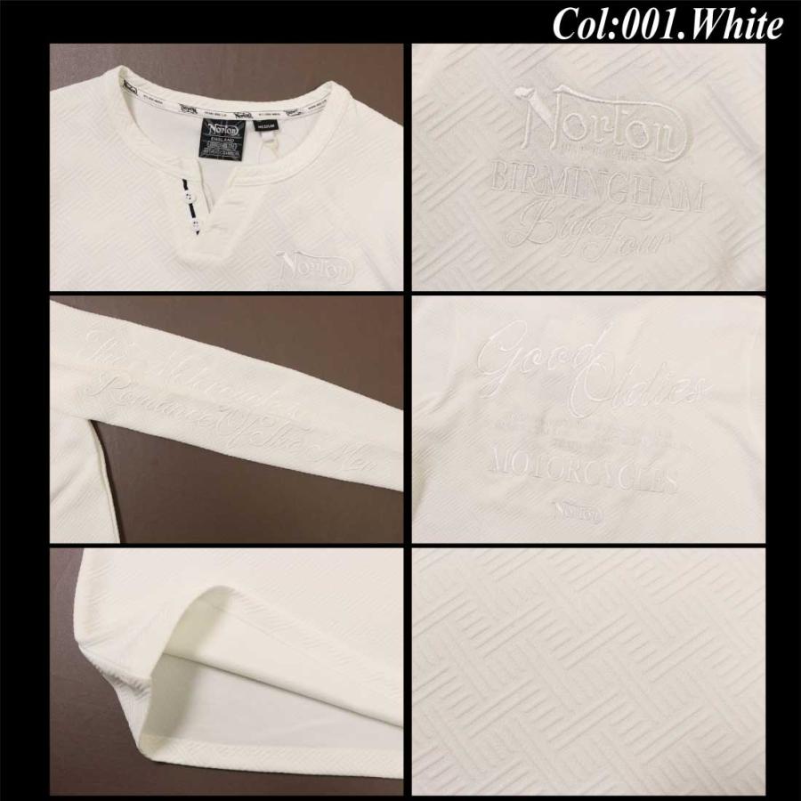 ノートン（NORTON） 服 長袖 Tシャツ カットソー 261n1106B ジャカード 