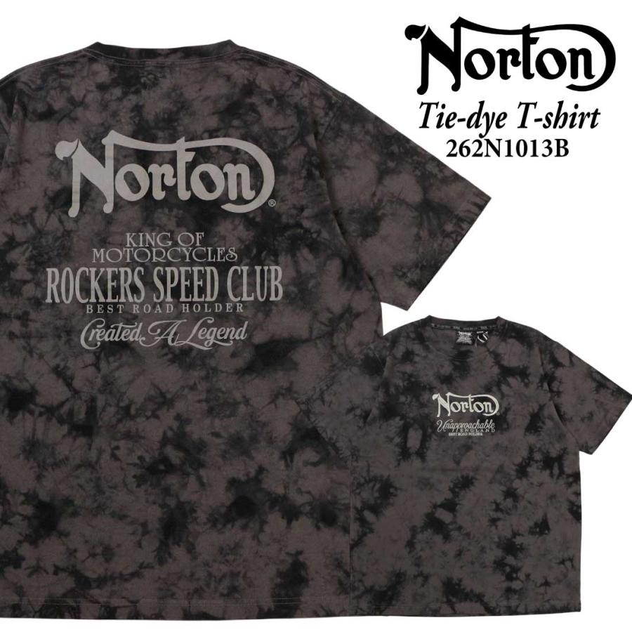 ノートン（NORTON） メール便発送 服 半袖 Tシャツ 262N1013B タイダイ