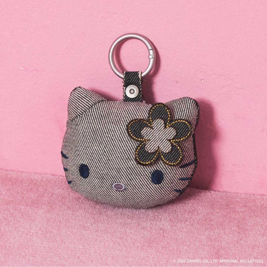 SOMETHING×HELLO KITTY サムシング デニム FACE TAG QNAK20-0002 