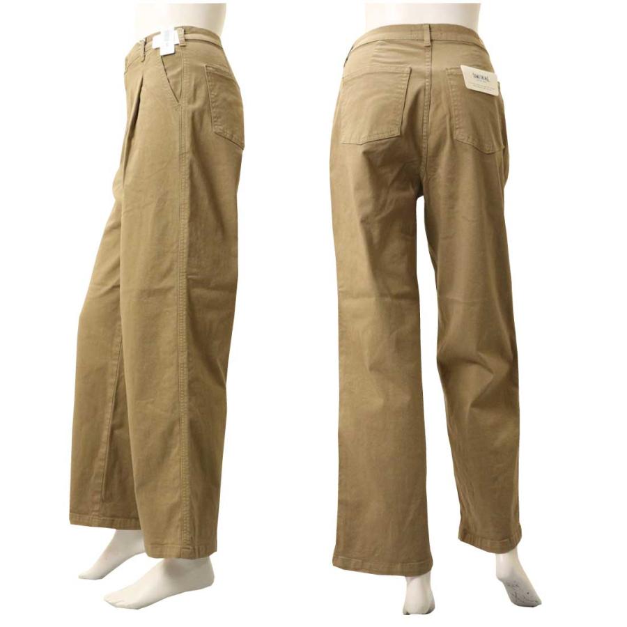 SOMETHING（サムシング） タック チノ トラウザーパンツ SN75