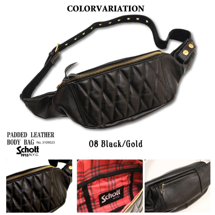 Schott N.Y.C ショット 3109023 782-3976006 PADDED LEATHER Schott N.Y.C ショット 3109023 782-3976006 PADDED LEATHER