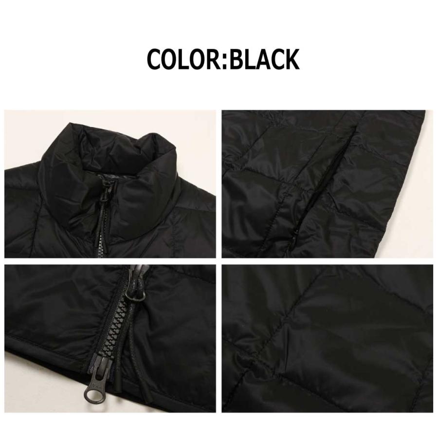TAION ブラック インナーダウン　収納袋付き　サイズS 楽天市場】TAION タイオン メンズ インナーダウンジレ 全4色
