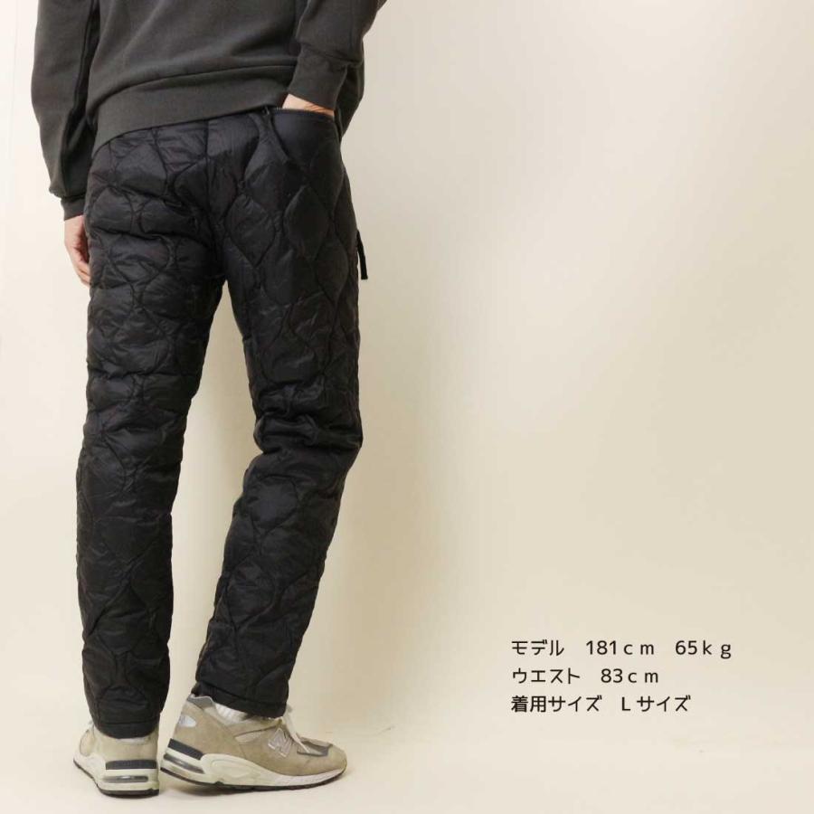 ミリタリー　military ダウンパンツ ミリタリー ワイド ダウンパンツ – TAIONインナーダウン公式