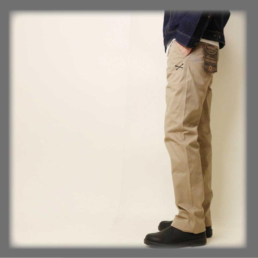 VANSON バンソン チノパン NVBL-101 クロスボーン バイカー