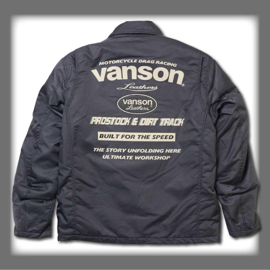 VANSON（バンソン） コーチジャケット アウター TVS2509W 着脱式ネック