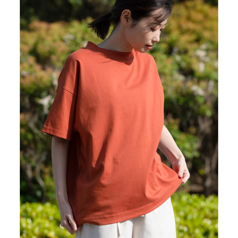 レディース 汗染み防止 Tシャツ ゼロステイン ZERO STAIN リブ Uネック 