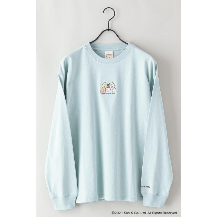 すみっコぐらし 胸刺繍ロングスリーブtシャツ2 ジーンズメイト 通販 Paypayモール