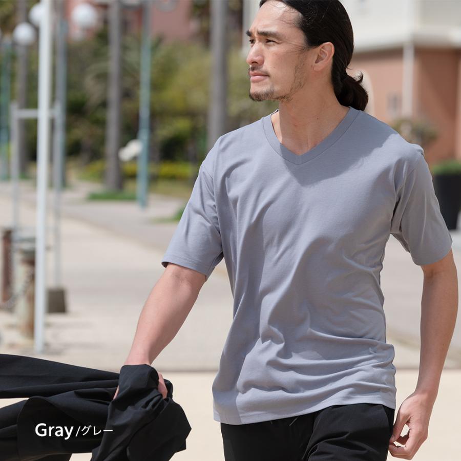 新しいブランド Tシャツ 汗目立たない ゼロステイン Zero Stain 汗染み防止 無地 Vネック メンズ トップス 半袖 吸水速乾 人気 シンプル 機能 快適 インナー1 490円 Aynaelda Com