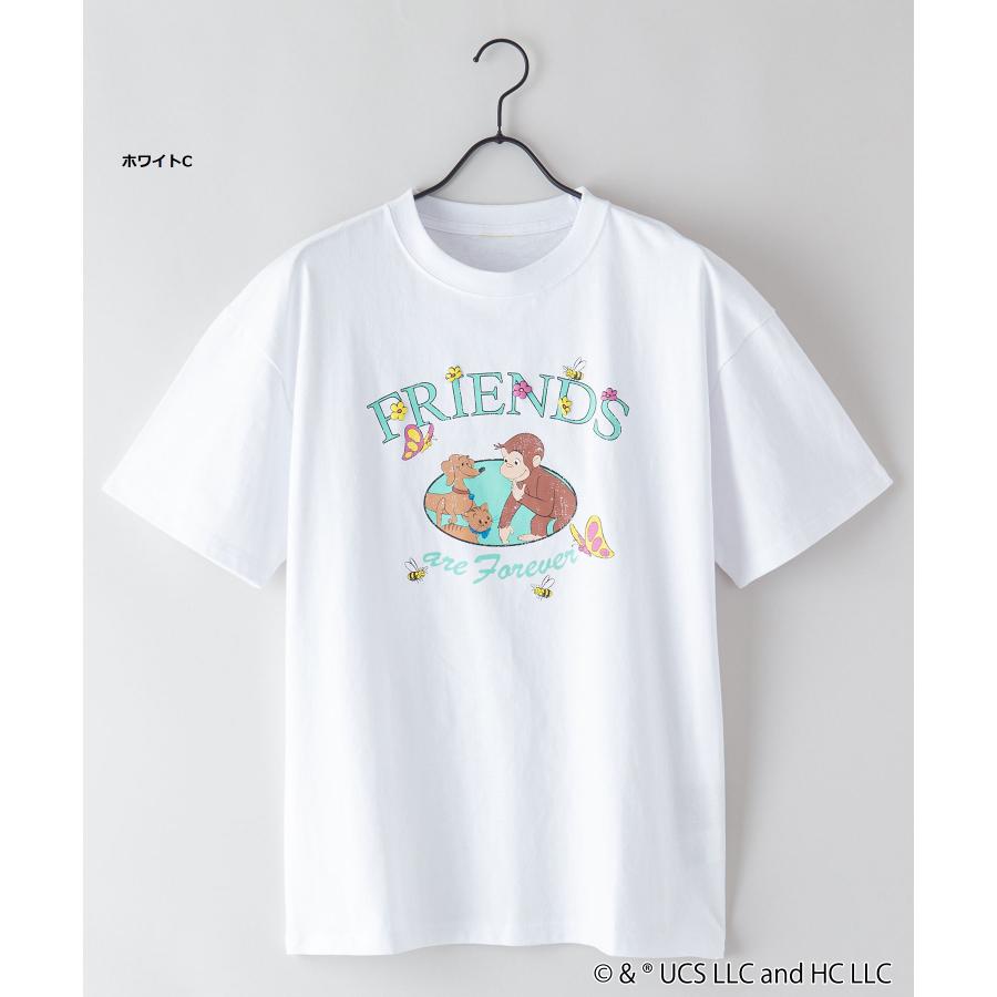 【おさるのジョージ】 ニョッキ ハンドリー  Tシャツ ドロップ ショルダー OUTDOOR PRODUCTS アウトドア プロダクツ メンズ レディース 男女兼用 tシャツ｜jeansmate｜16