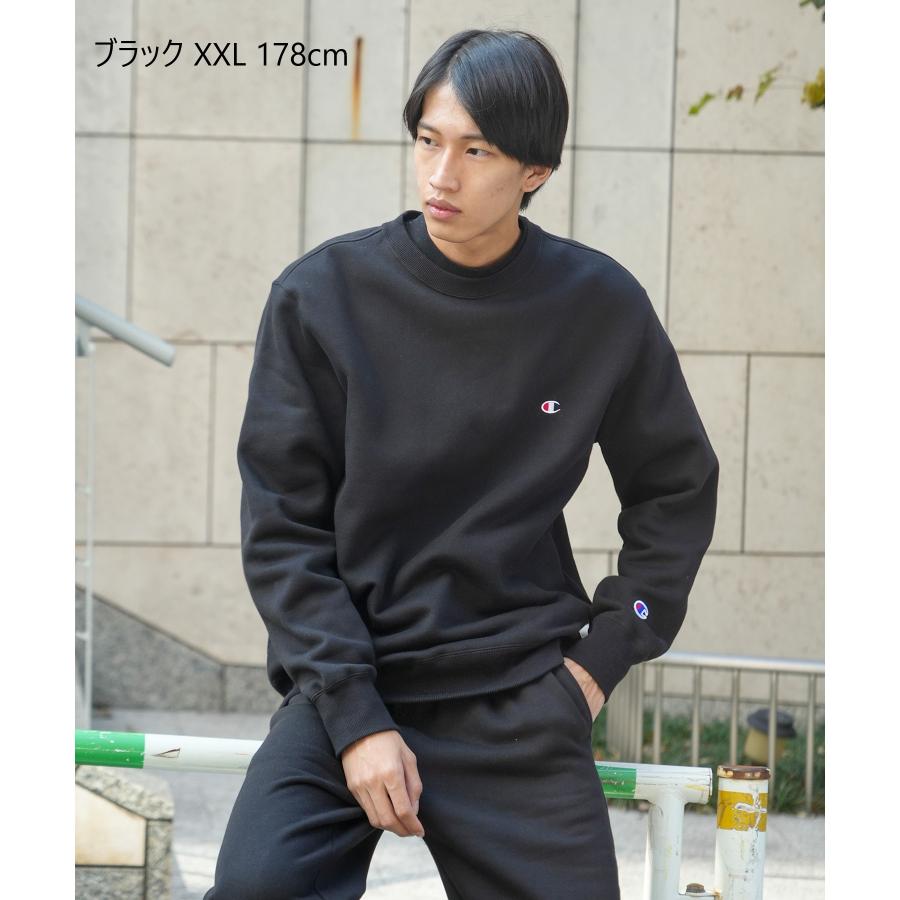 Champion / スウェット/S/コットン/BLK/RN2609/CA21356 Champion（チャンピオン） 裏起毛 スウェット トレーナー リサイクル