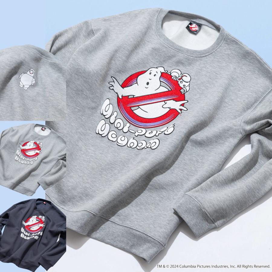 GHOSTBUSTERS ゴーストバスターズ オリジナルデザイン 裏起毛 クルー 