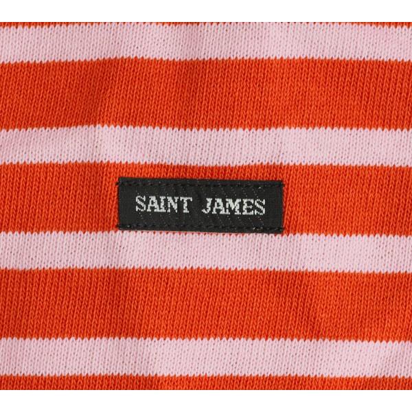 Saint James　セントジェームス/ウェッソン/バスクボーダー/ホワイトベースのウェッソンバスクロングスリーブ｜jeansneshi｜09