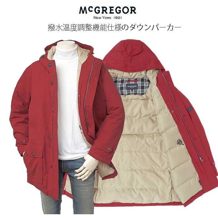 40%OFF SALE マクレガー MCGREGOR 111123801  OUTLAST 撥水、温度調節機能素材  ダウンパーカージャケット ハージャケット　ダウン　メンズコートの画像