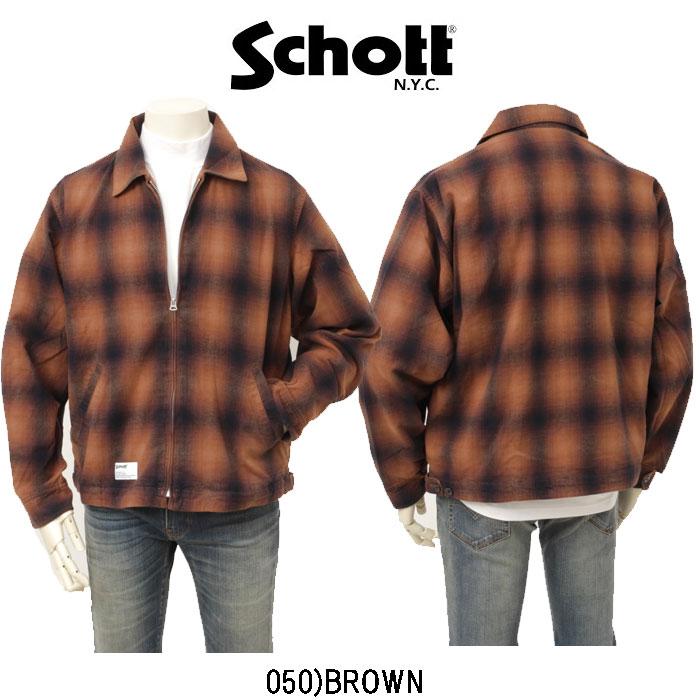 Schott N.Y.C（ショット） Schott 5252005 オンブレジップアップ