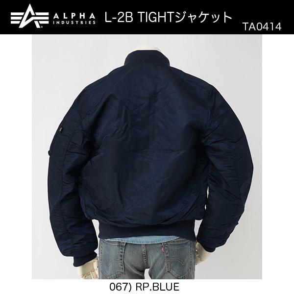 ALPHA アルファ　MA1 TA0414　L-2B　Model  フライトナイロンジャケット TIGHT FIT ミリタリージャケット、ブルゾン｜jeansneshi｜14