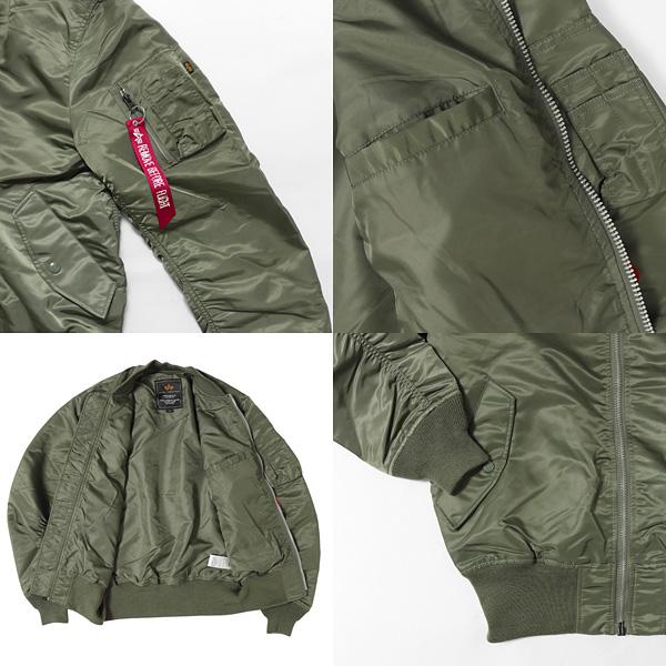 Alpha Industries ALPHA アルファ MA1 TA0414 L-2B Model