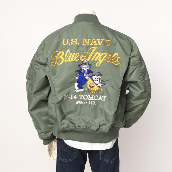 AVIREX アビレックス 4152003 L-2 BLUE ANGLES ブルーエンジェル