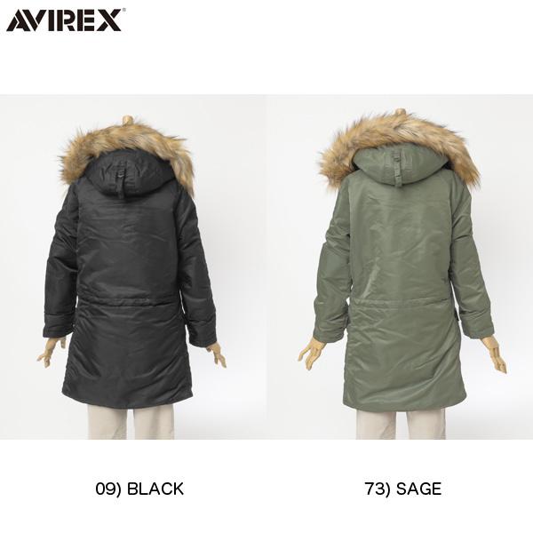 AVIREX アビレックス レディース N-3B フライトジャケット N3B AVIREX アビレックス レディース N-3B フライトジャケット N3B