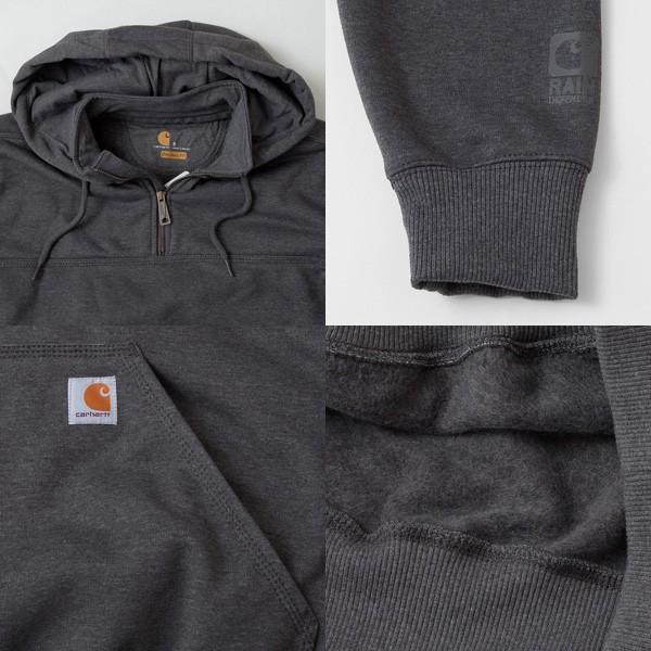 カーハート(Carhartt)パーカー、13オンス　スーパーヘビーフード付　モック（スタンド衿付）スウェット　プルオーバーパーカー　1000617｜jeansneshi｜07