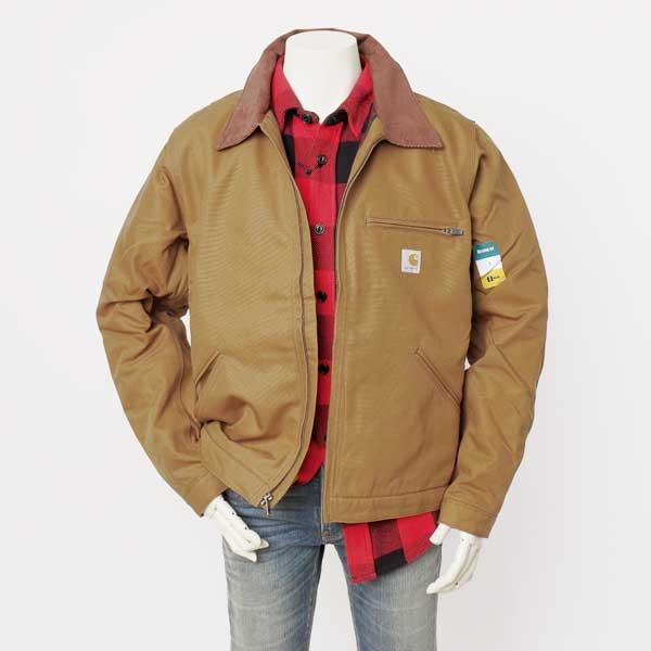 カーハート(Carhartt)　DETROIT JACKET デトロイト ジャケット　J001　ダック　キャンパス地12oz Made In India メンズ　ワークジャケット｜jeansneshi｜06