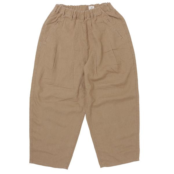 Cafetty　カフェッティ　CF-0351　cfロゴワイドパンツ【81.BEIGE】 The denim of Cafetty. / DENIM LIFE デニムライフ