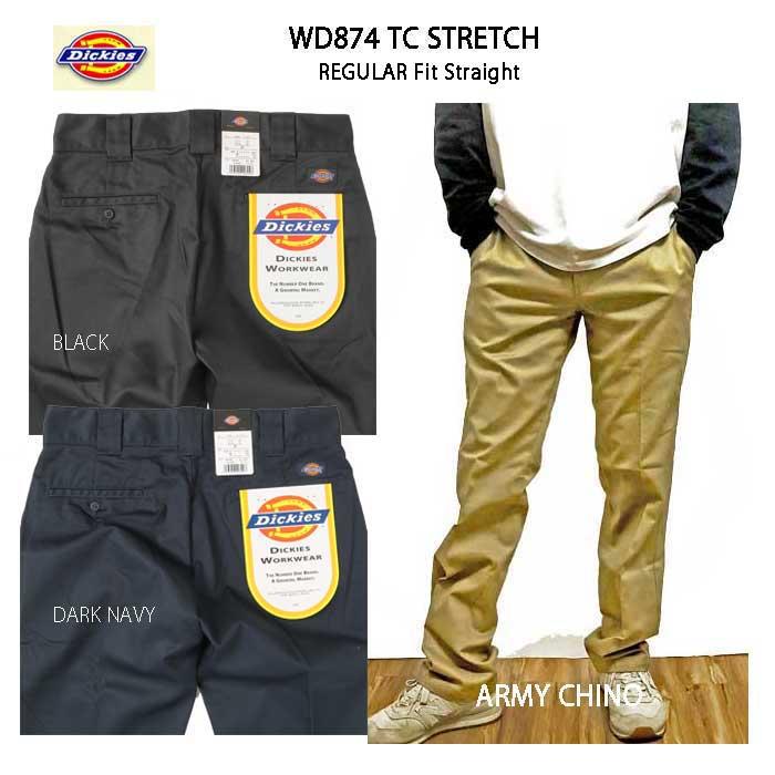 Dickies ディッキーズ 24874 ワークパンツ WD874 STRETCH Dickies ディッキーズ 24874 ワークパンツ WD874 STRETCH