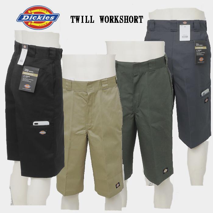 新品　PGG ストレッチ　メンズショートパンツ　4 Dickies（ディッキーズ） 42283 twill work short ツイル ワーク